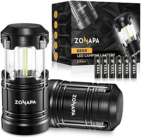 פנס LED חיצוני Zonapa עם סוללת בסיס מגנטית מופעלת, אור קמפינג נייד | מחנה אולטרה בהיר או תאורת חירום